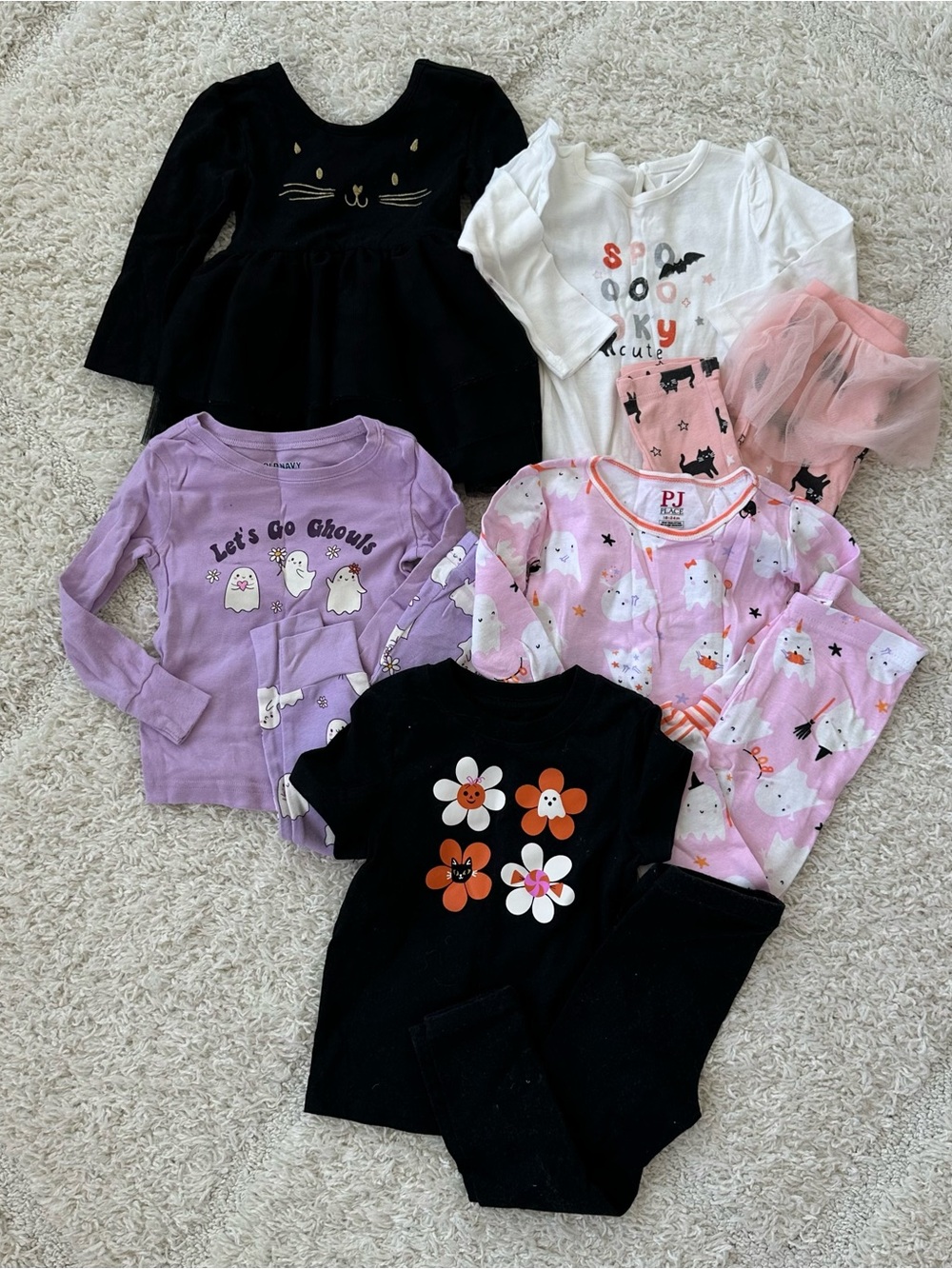 Toddler Halloween Clothing Bundle